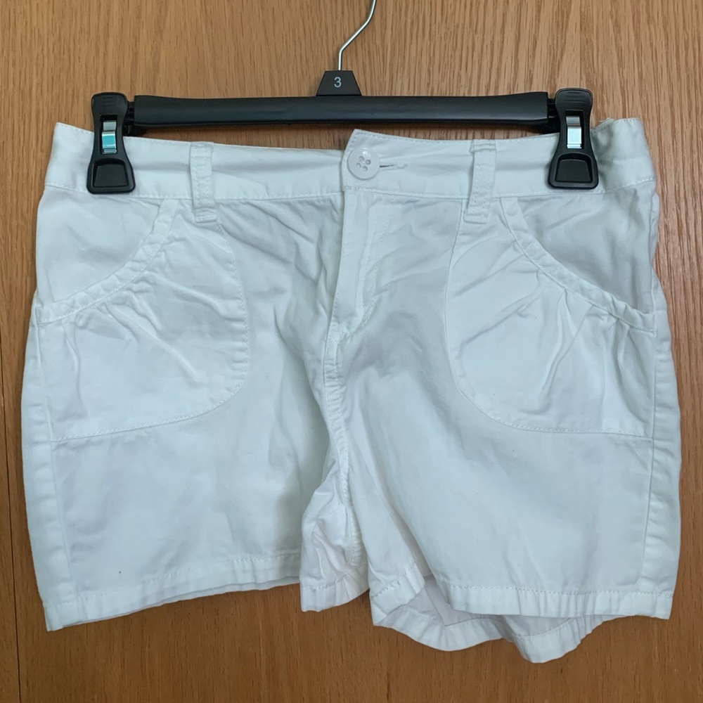 White Shorts